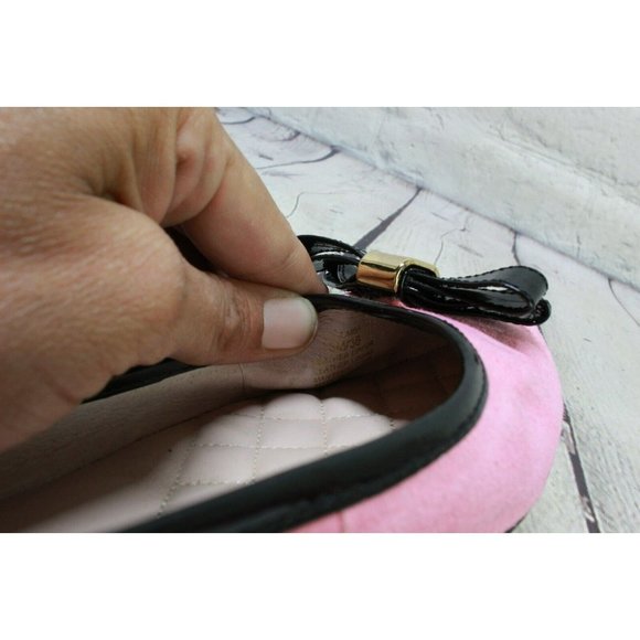Vince Camuto Timba  Pink Suede Slip On Casual Flat Shoes Size 6 Medium - Picture 9 of 10